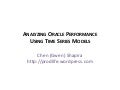 Database Performance Analysis with Time Series
