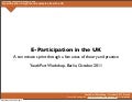 Youth Part - eParticipation Ideas and Insights from the UK