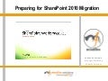 Share point 2010 migration