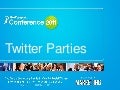 ShesConnected Social Media Conference: Twitter Party Overview & Schedule
