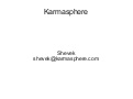Shevek Of Karmasphere Gives Lightning Talk At BigDataCamp