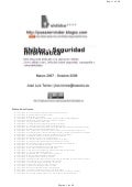 Recopilación artículos blog sobre seguridad informática