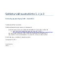 Sähköturvallisuustutkinto kysymykset