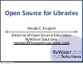 Open Source Software for Libraries