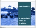 A (very) short intro to Hadoop