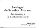 Standing on the Shoulders of Hackers