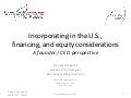 Setting up a tech business in the US: considerations on incorporation, equity and financing