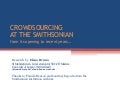 The Smithsonian Institution's Crowdsourcing Tradition, Since 1849