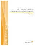 Top 5 Things You Need In A Virtualization Management Solution by Eric Siebert