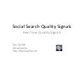 TwitterRank: ReTweets as Search Quality Signal