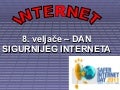 8. veljače – Dan sigurnijeg interneta