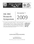 Siguse 2009 Symposium Program