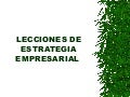 Sil - LECCIONESDEESTRATEGIAEMPRESARIAL
