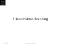 Silicon Halton badges