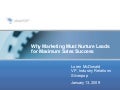 Lead Nurturing Best Practices in Tough Times