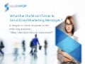 Silverpop Worst Times to Send Email