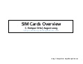 SIM Card Overview