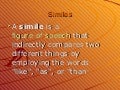 Simile powerpoint
