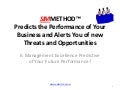 Is your management excellence predictive of your future performance