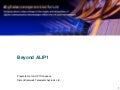 Simon Bramwell - Beyond ALIP1