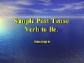 Simple Past Tense Be