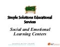 Social and Emotional Centers bySimple Solutions Educational Services(1)