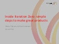 Simple steps to makes great products