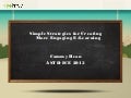 Simple strategies for creating more engaging elearning