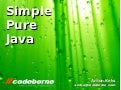 Simple Pure Java