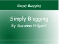 Simply Blogging