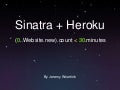 Sinatra + Heroku