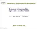 Educazione transmediale. Significati e trend di ricerca