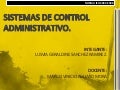Sistema de control iso 9000 luisvia