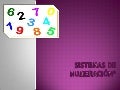 Sistemas de numeracion