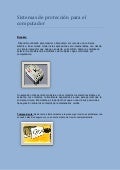 Sistemas de protección para el computador