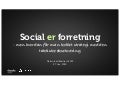 Social ER forretning - men hvordan får man koblet strategi med taktisk eksekvering?