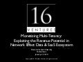 Monetizing Multi-Tenancy in SaaS by Sixteen Ventures. Presented at SaaS University in Dallas January 2010