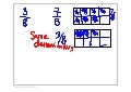 Size of fraction slides Oct 3 & 4