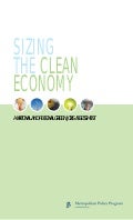 Sizing the clean economy
