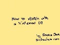 How to sketch with the Nintendo DS