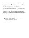 Worksheet: Social Media Listening for Nonprofits