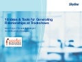 Trade Show Exhibiting - 10 HOW TO Ideas to Help You Integrate Social Media Into Your Lead Generation Strategy