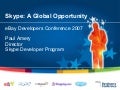 Skype: A global opportunity