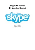 Skype Assignment