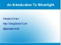 An Introduction To Silverlight