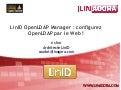  LinID OpenLDAP Manager : configurez OpenLDAP par le web ! 