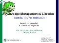 2012 KM for Libraries webinar -Lapachet/Reynolds