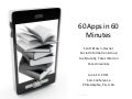 60 Apps in 60 Minutes