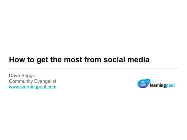 How local councils can get the most from social media