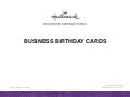 Business Birthday Cards